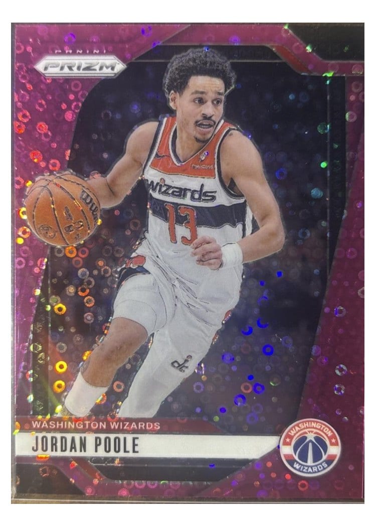 2024-25 Panini Prizm Base Set Jordan Poole #184 card