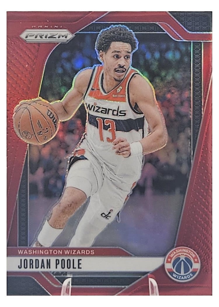 2024-25 Panini Prizm Base Set Jordan Poole #184 card