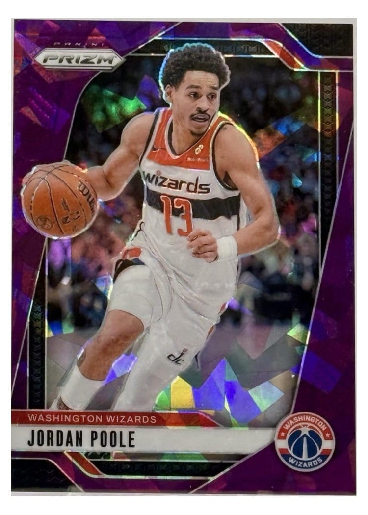 2024-25 Panini Prizm Base Set Jordan Poole #184 card