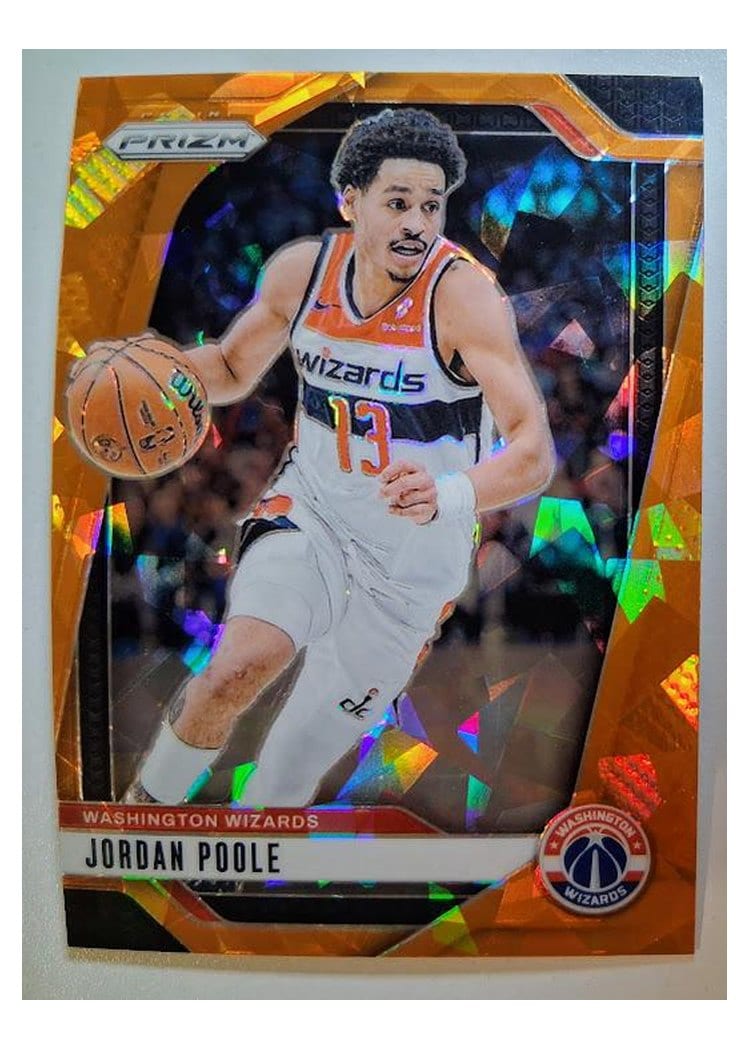 2024-25 Panini Prizm Base Set Jordan Poole #184 card