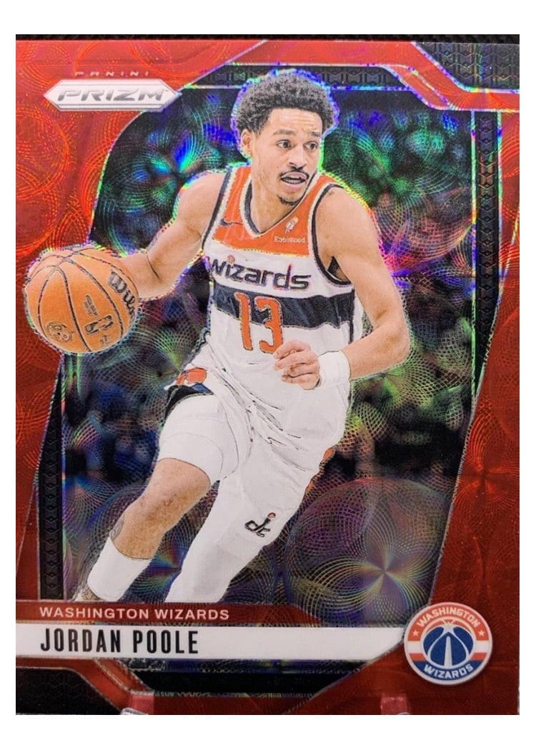 2024-25 Panini Prizm Base Set Jordan Poole #184 card