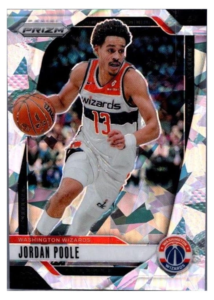 2024-25 Panini Prizm Base Set Jordan Poole #184 card