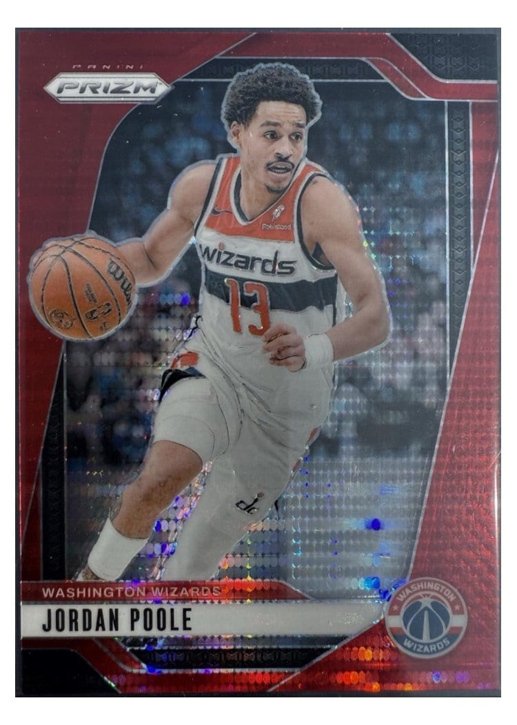 2024-25 Panini Prizm Base Set Jordan Poole #184 card