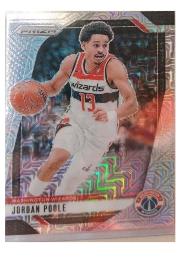 2024-25 Panini Prizm Base Set Jordan Poole #184 card