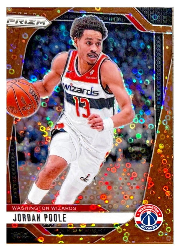 2024-25 Panini Prizm Base Set Jordan Poole #184 card