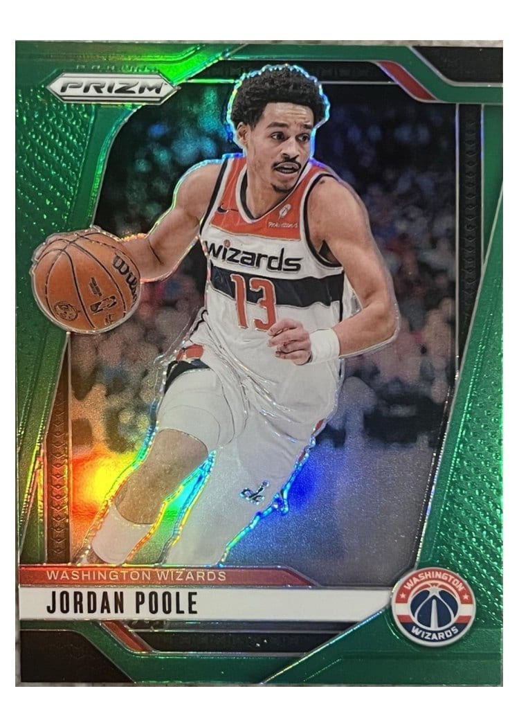 2024-25 Panini Prizm Base Set Jordan Poole #184 card