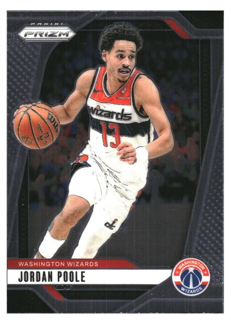 2024-25 Panini Prizm Base Set Jordan Poole #184 card