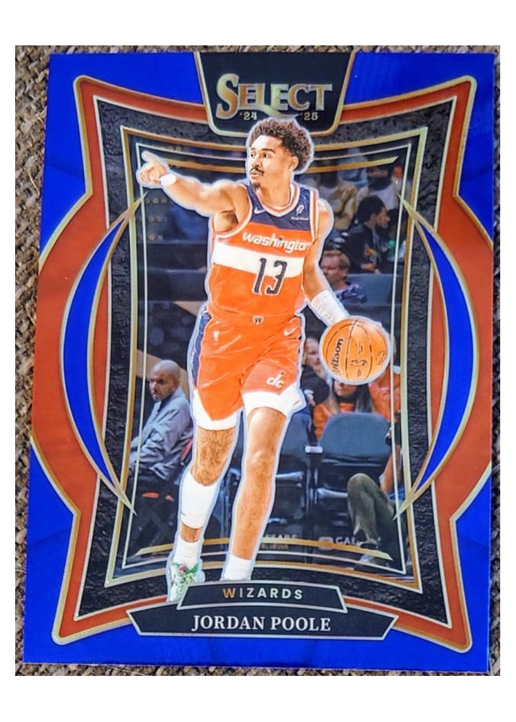 2024-25 Panini Select Base Set Jordan Poole #17 card