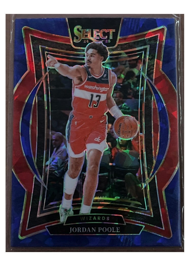 2024-25 Panini Select Base Set Jordan Poole #17 card