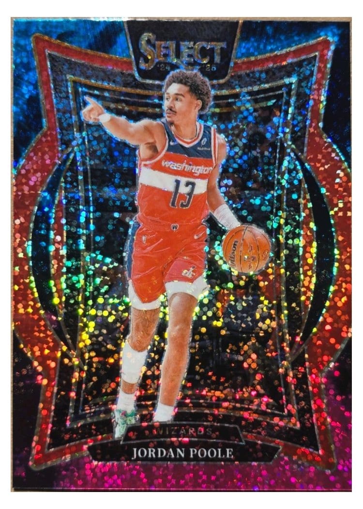 2024-25 Panini Select Base Set Jordan Poole #17 card