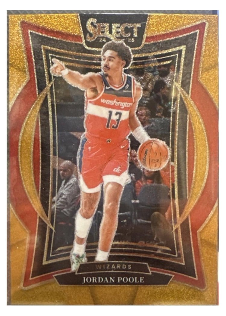 2024-25 Panini Select Base Set Jordan Poole #17 card