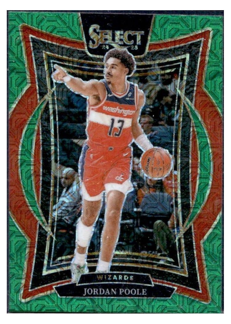 2024-25 Panini Select Base Set Jordan Poole #17 card