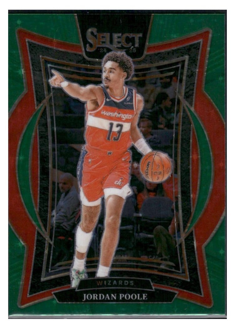 2024-25 Panini Select Base Set Jordan Poole #17 card