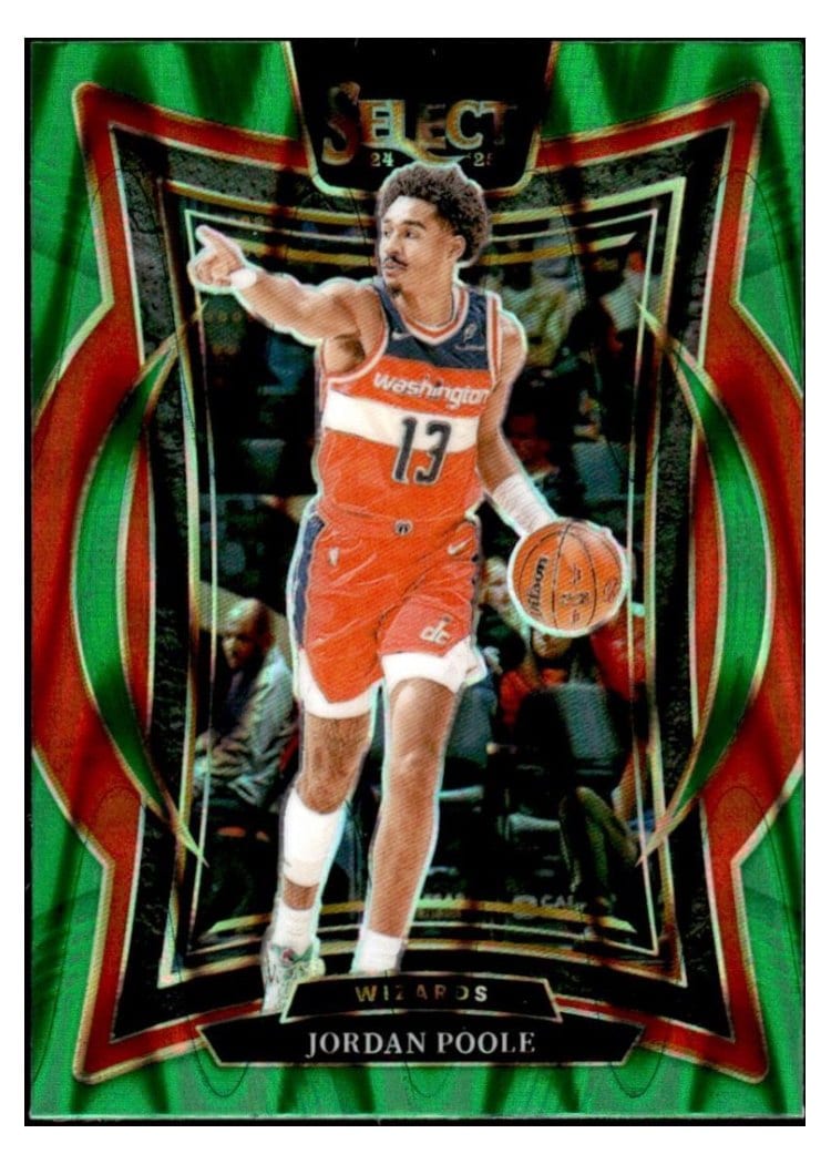 2024-25 Panini Select Base Set Jordan Poole #17 card