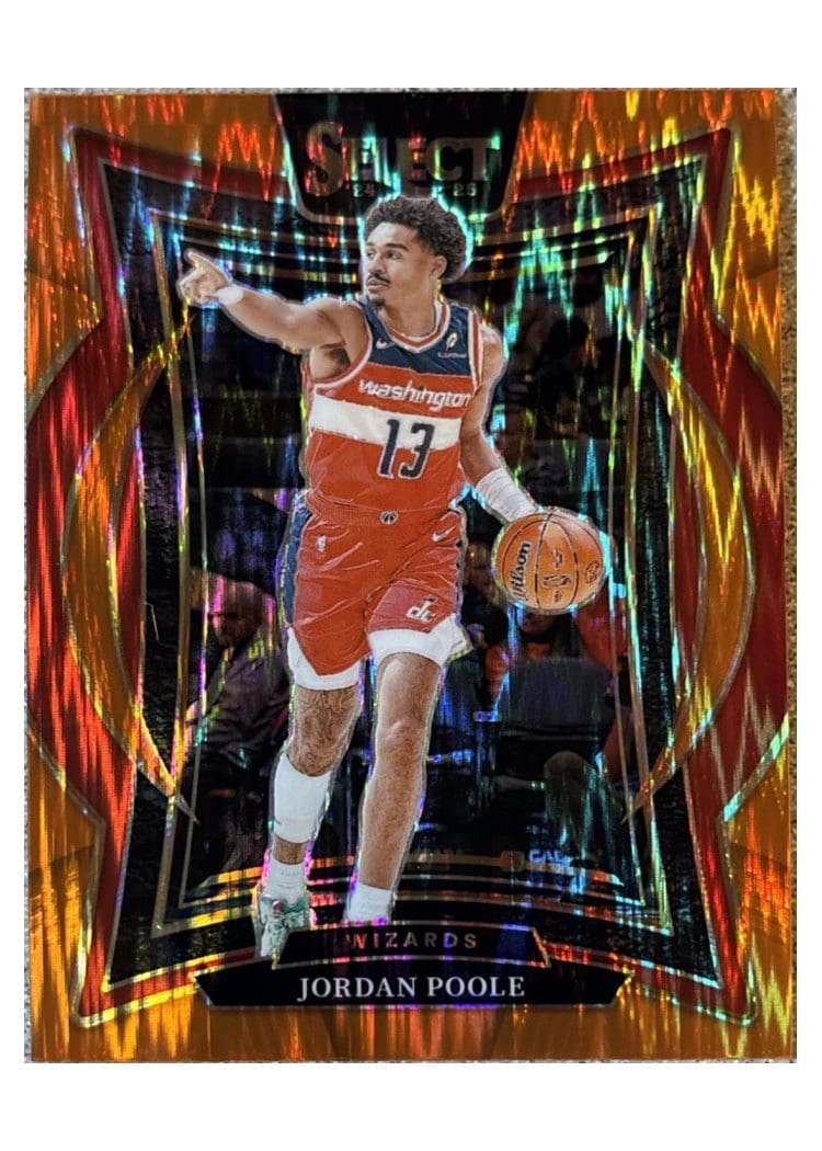 2024-25 Panini Select Base Set Jordan Poole #17 card