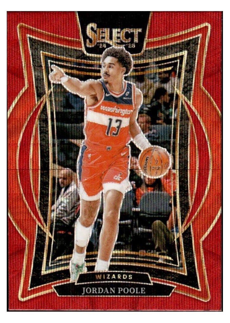 2024-25 Panini Select Base Set Jordan Poole #17 card