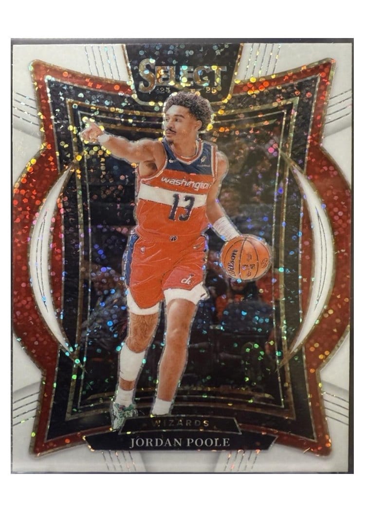 2024-25 Panini Select Base Set Jordan Poole #17 card