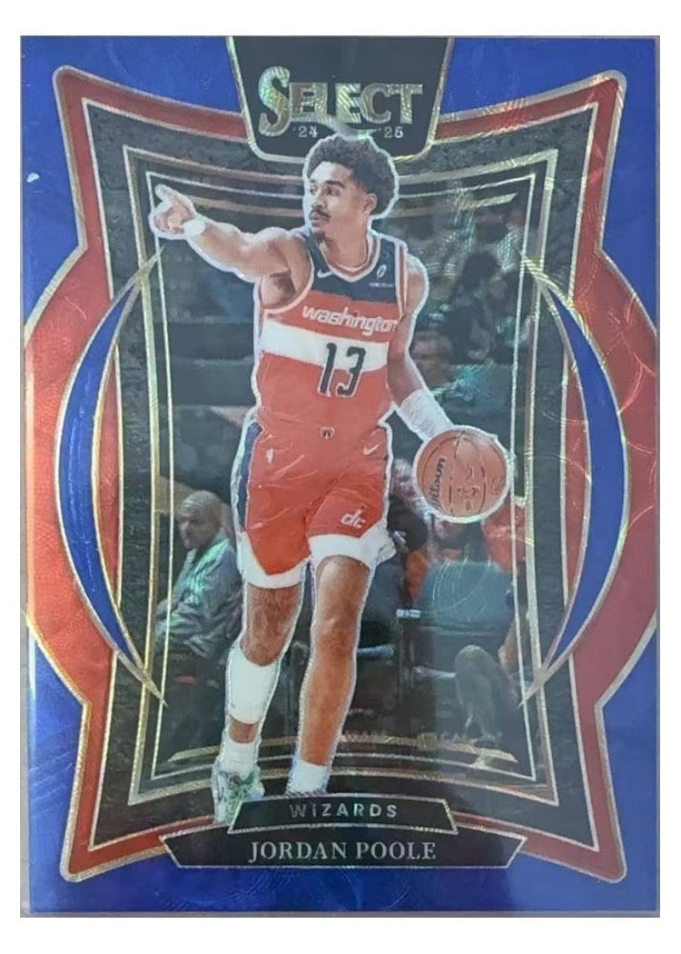 2024-25 Panini Select Base Set Jordan Poole #17 card