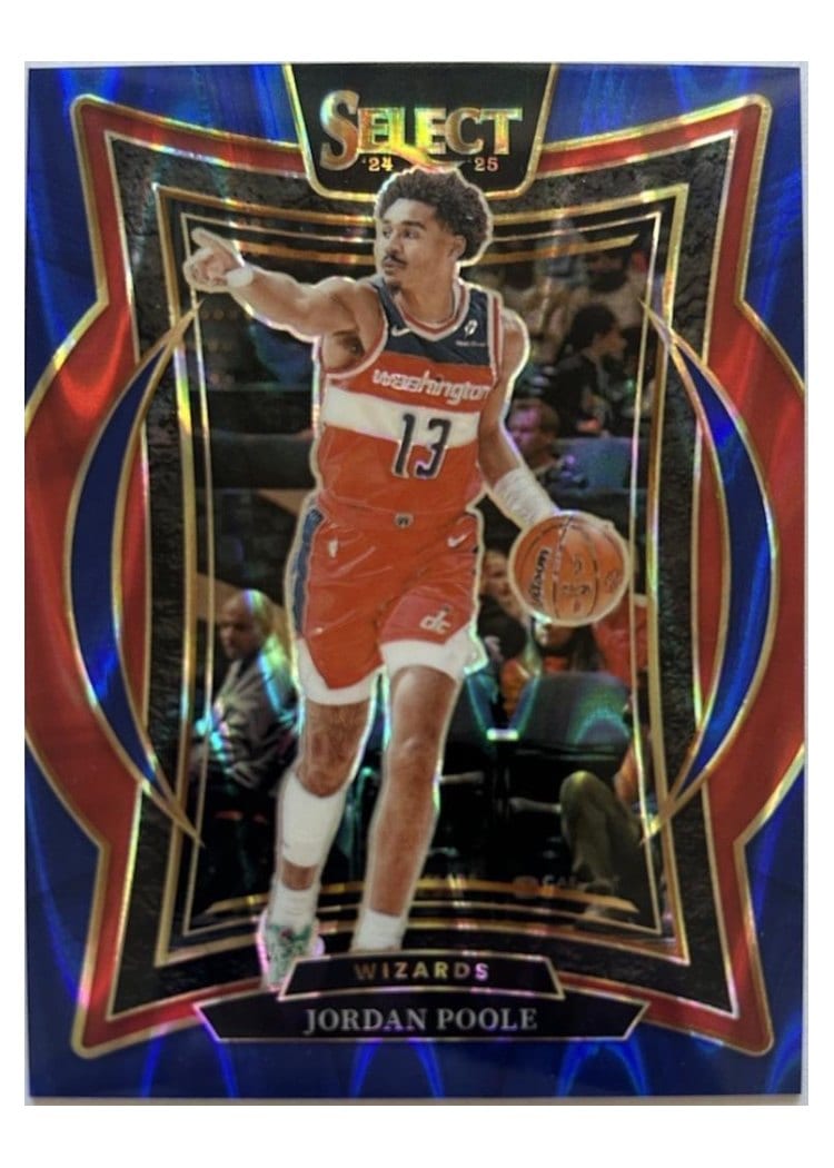 2024-25 Panini Select Base Set Jordan Poole #17 card