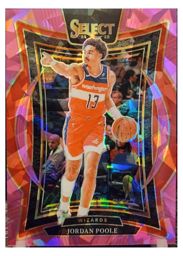 2024-25 Panini Select Base Set Jordan Poole #17 card
