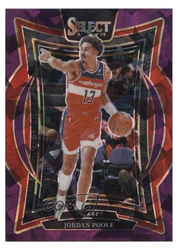 2024-25 Panini Select Base Set Jordan Poole #17 card