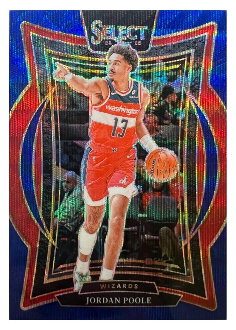 2024-25 Panini Select Base Set Jordan Poole #17 card
