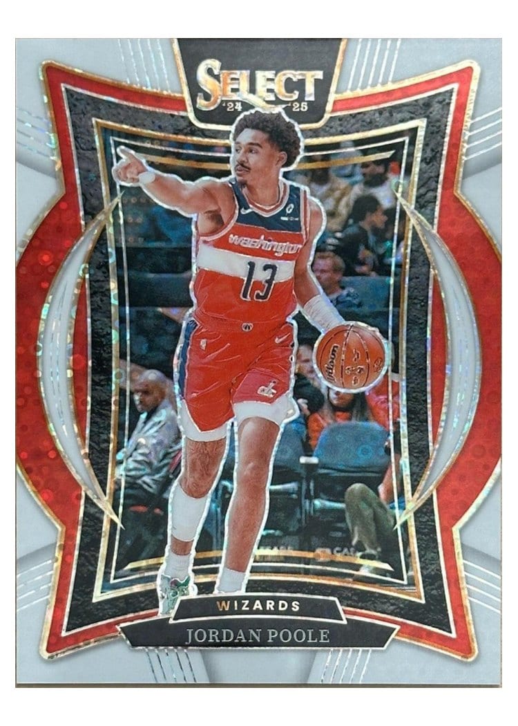 2024-25 Panini Select Base Set Jordan Poole #17 card