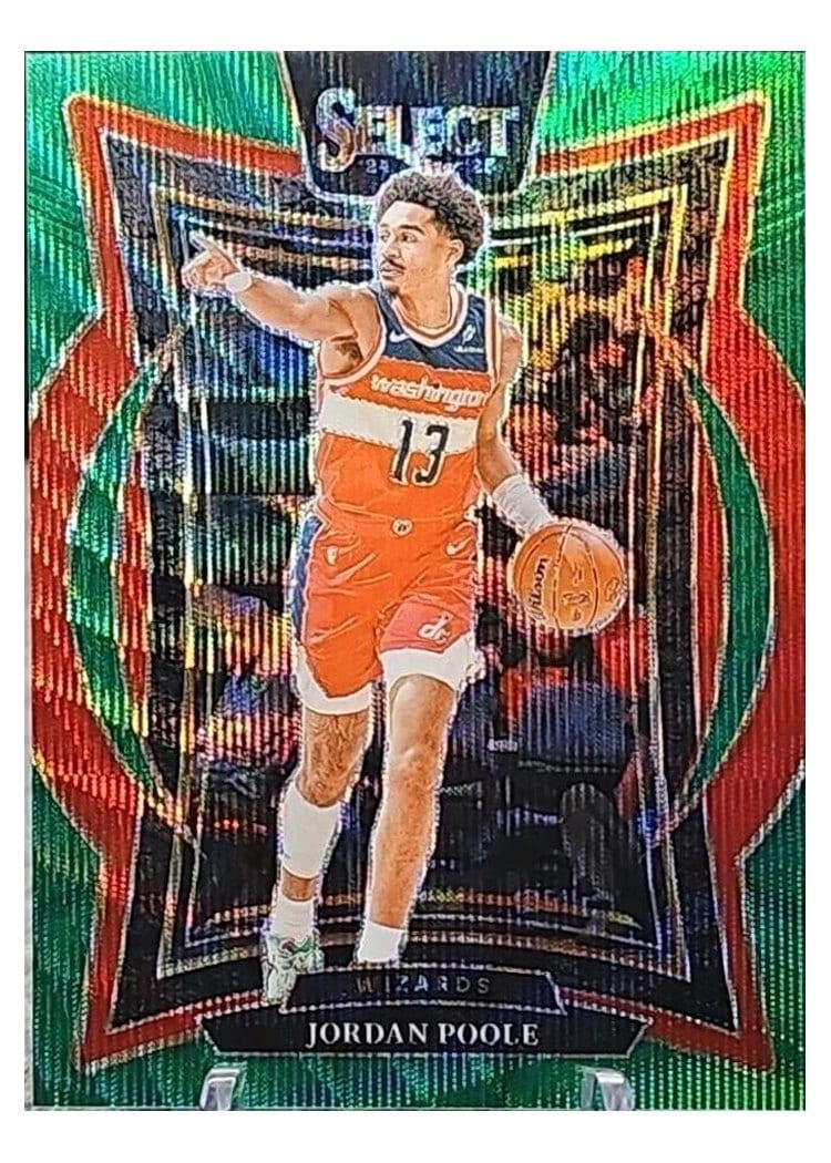 2024-25 Panini Select Base Set Jordan Poole #17 card