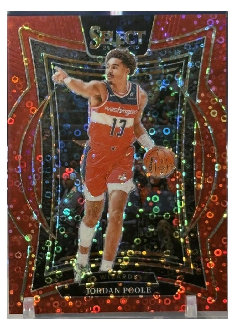 2024-25 Panini Select Base Set Jordan Poole #17 card