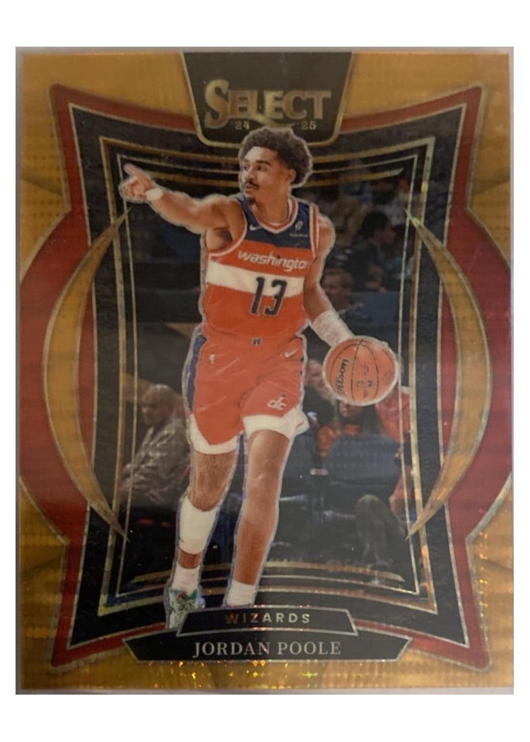 2024-25 Panini Select Base Set Jordan Poole #17 card