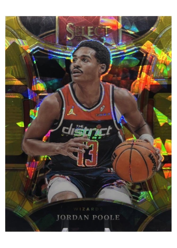 2024-25 Panini Select Base Set Jordan Poole #17 card
