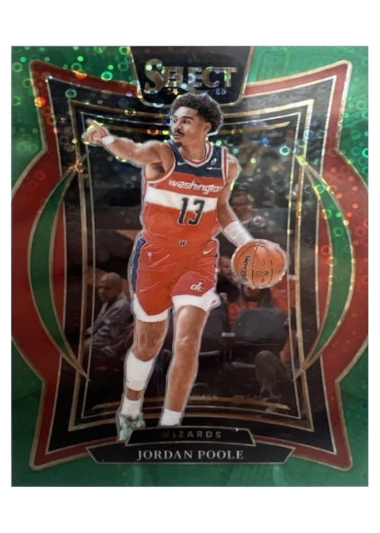 2024-25 Panini Select Base Set Jordan Poole #17 card