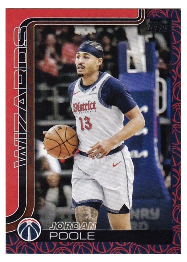 2025-26 Topps Base Set Jordan Poole #94 card