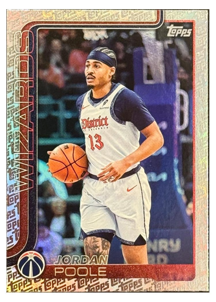 2025-26 Topps Base Set Jordan Poole #94 card