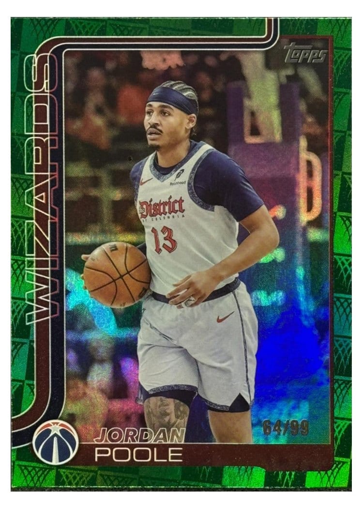 2025-26 Topps Base Set Jordan Poole #94 card