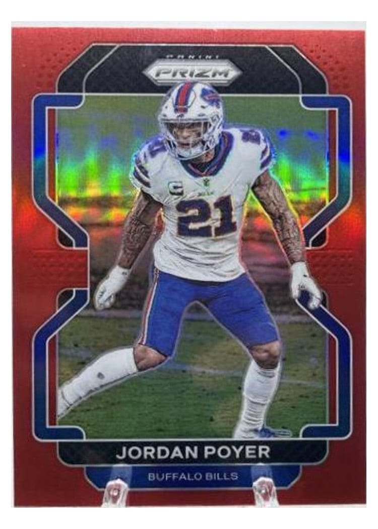 2021 Panini Prizm Base Set Jordan Poyer #122 card
