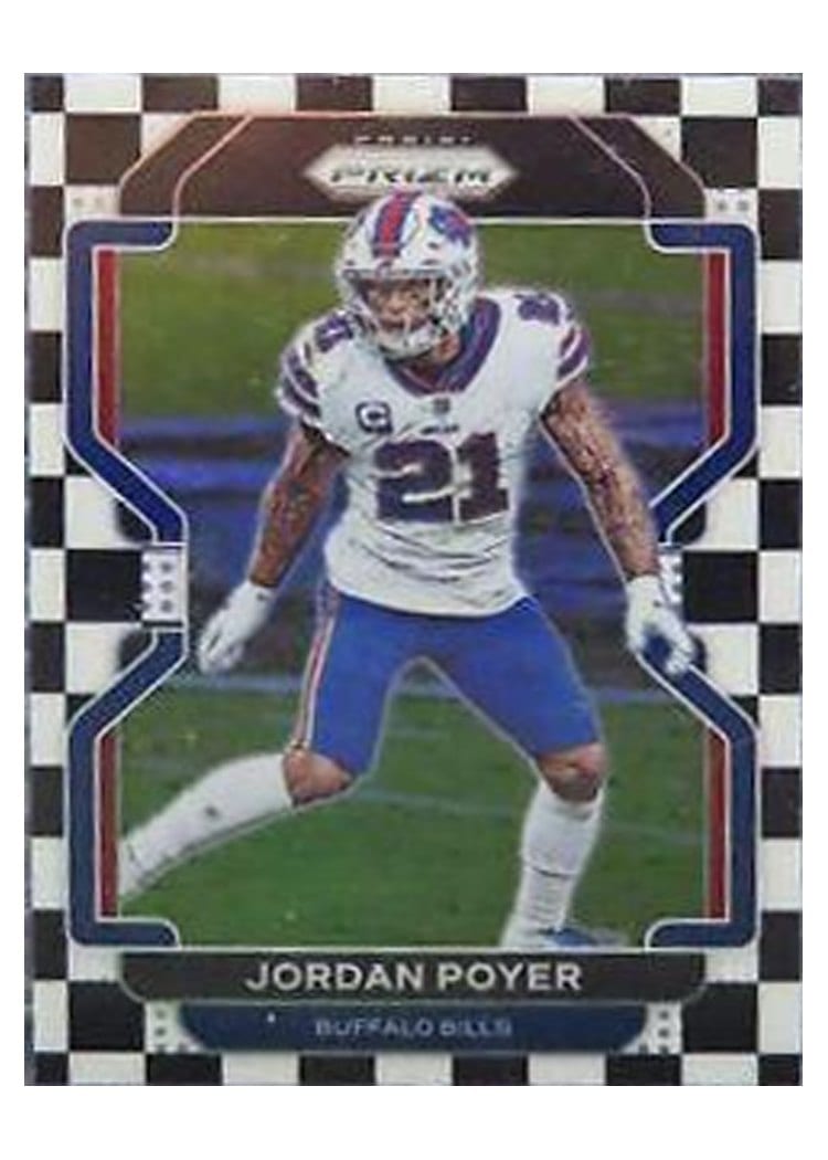2021 Panini Prizm Base Set Jordan Poyer #122 card