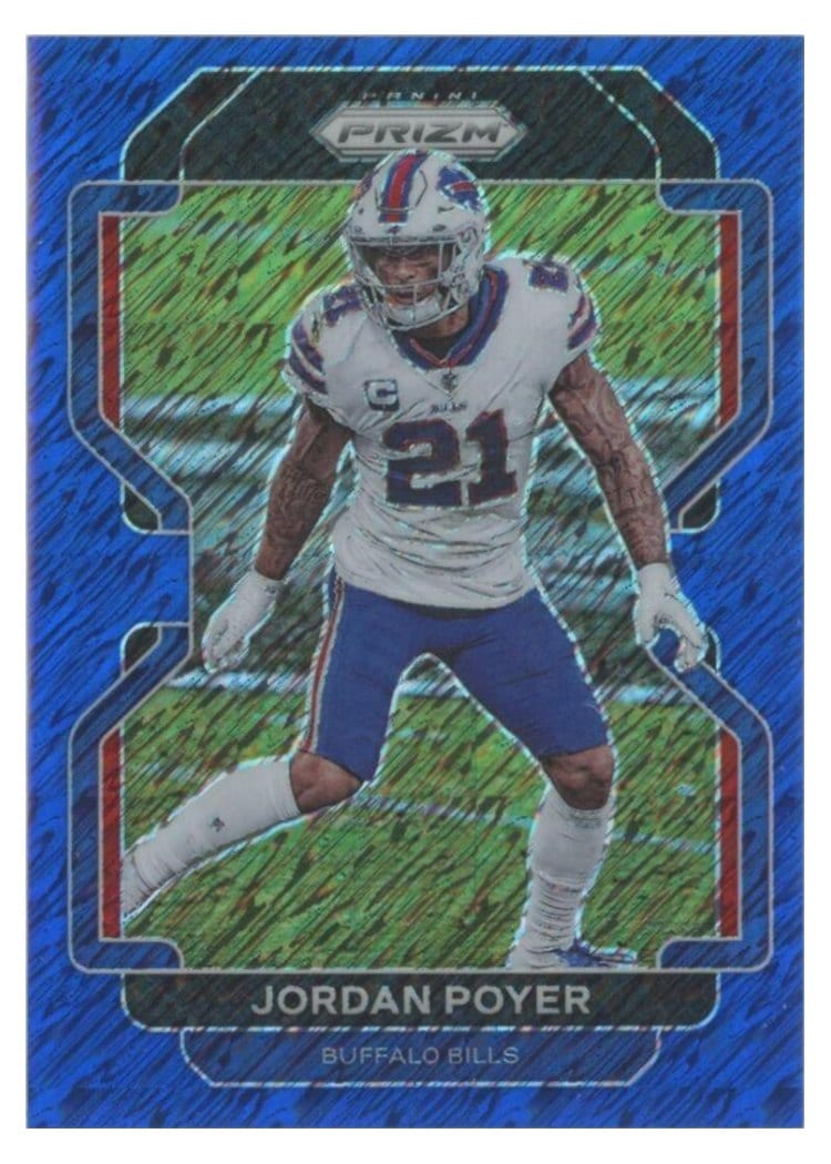 2021 Panini Prizm Base Set Jordan Poyer #122 card