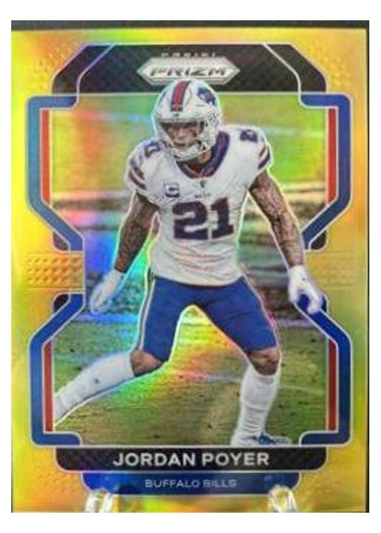 2021 Panini Prizm Base Set Jordan Poyer #122 card
