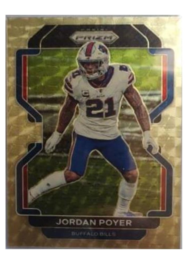 2021 Panini Prizm Base Set Jordan Poyer #122 card