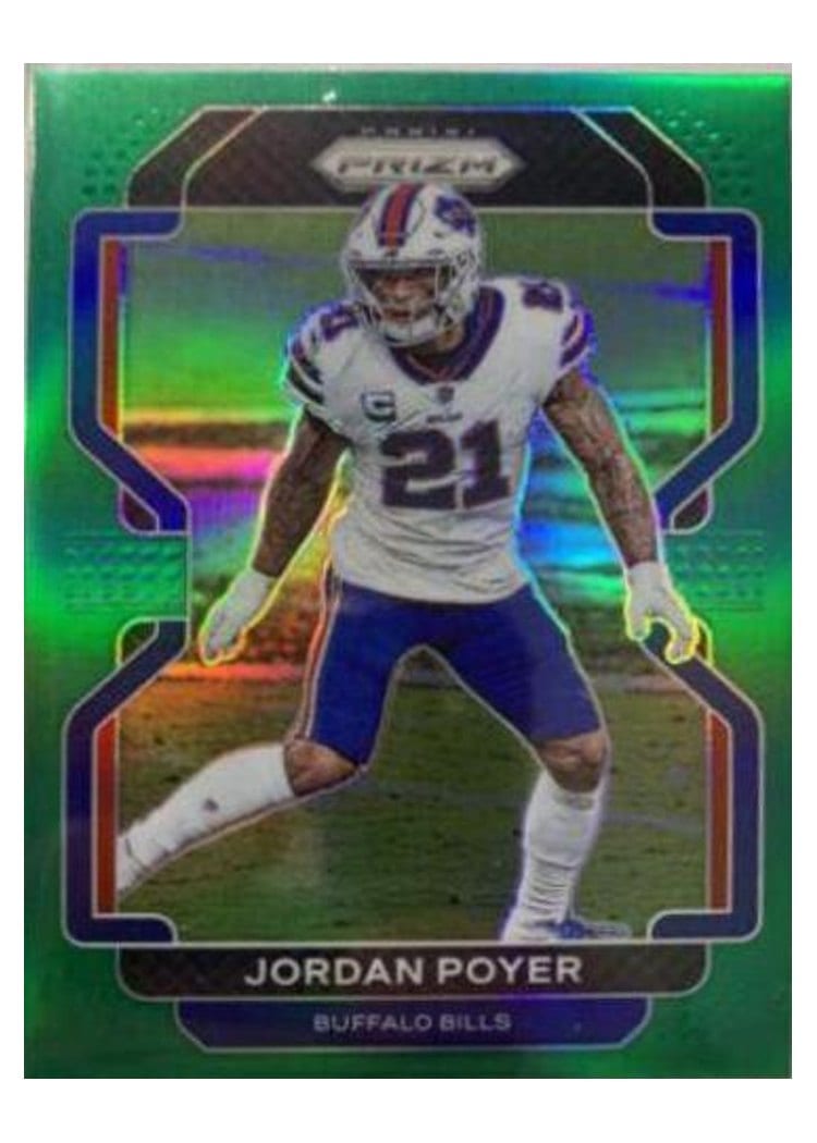 2021 Panini Prizm Base Set Jordan Poyer #122 card