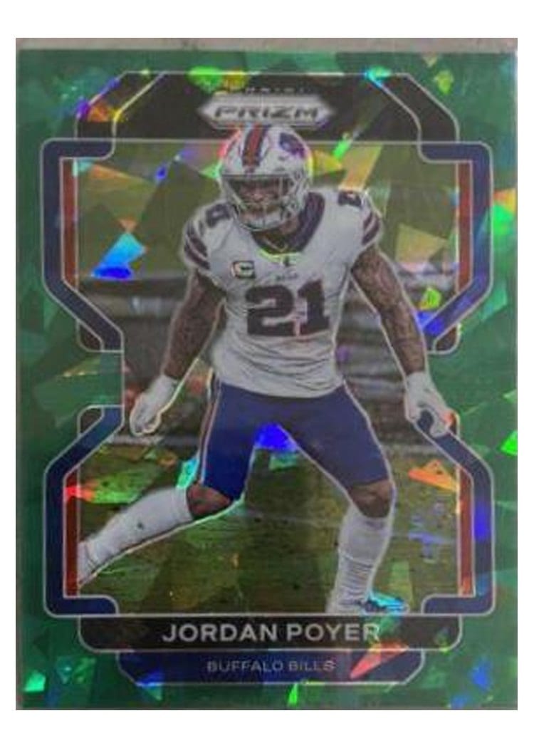 2021 Panini Prizm Base Set Jordan Poyer #122 card