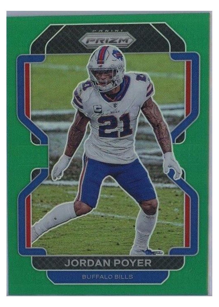 2021 Panini Prizm Base Set Jordan Poyer #122 card