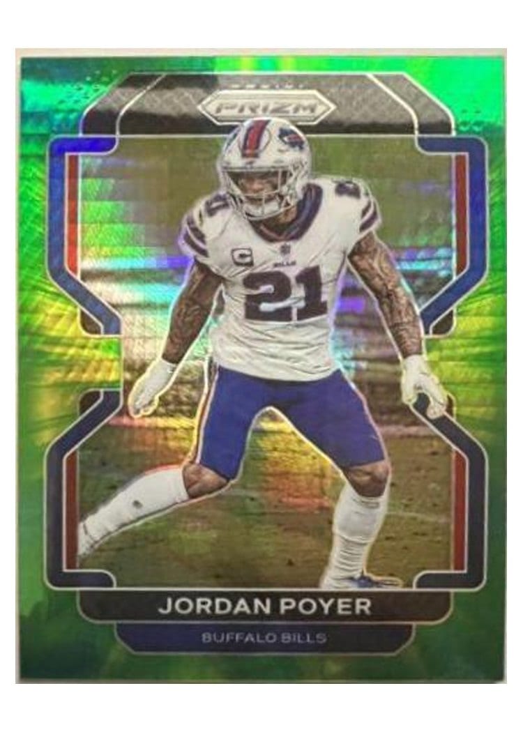 2021 Panini Prizm Base Set Jordan Poyer #122 card