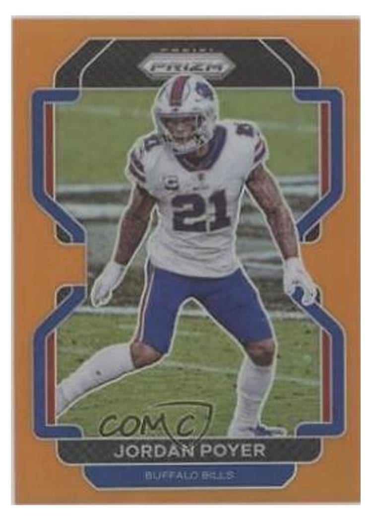 2021 Panini Prizm Base Set Jordan Poyer #122 card