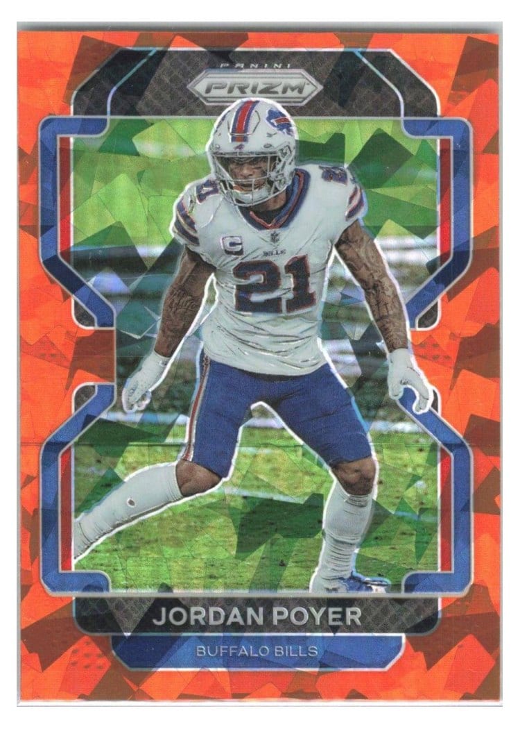 2021 Panini Prizm Base Set Jordan Poyer #122 card