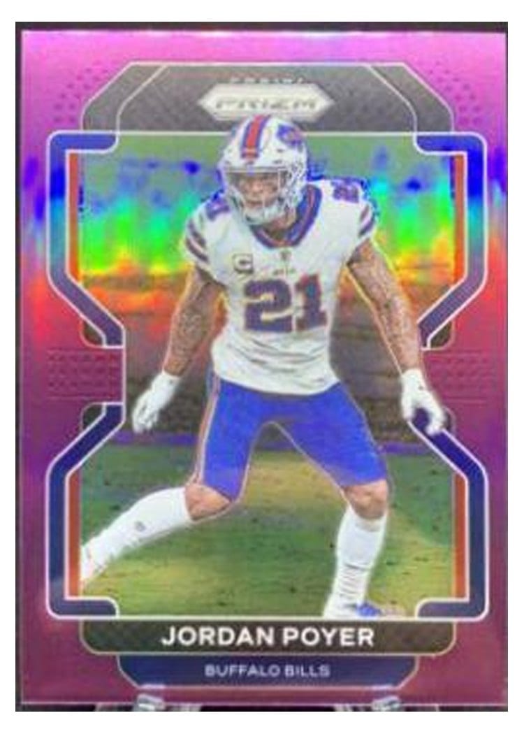 2021 Panini Prizm Base Set Jordan Poyer #122 card