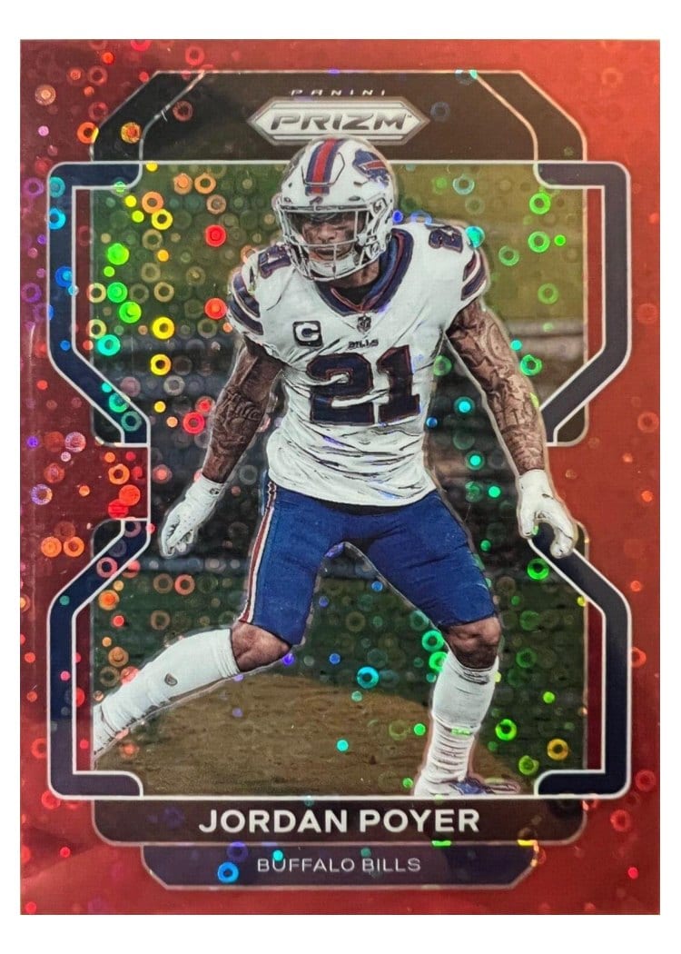 2021 Panini Prizm Base Set Jordan Poyer #122 card