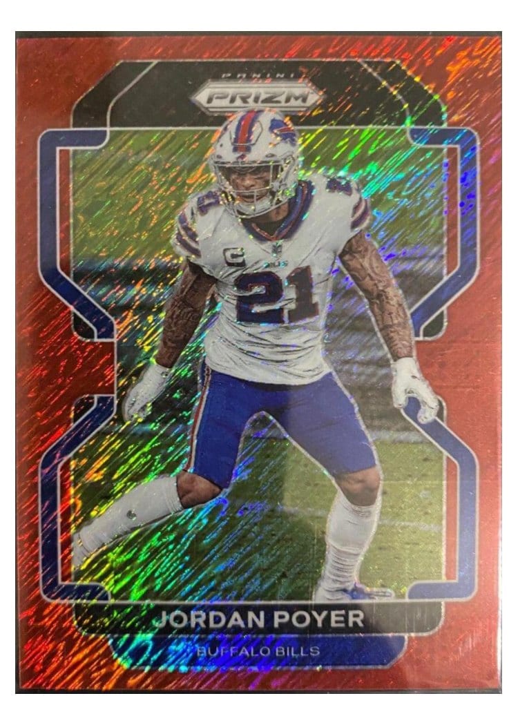 2021 Panini Prizm Base Set Jordan Poyer #122 card