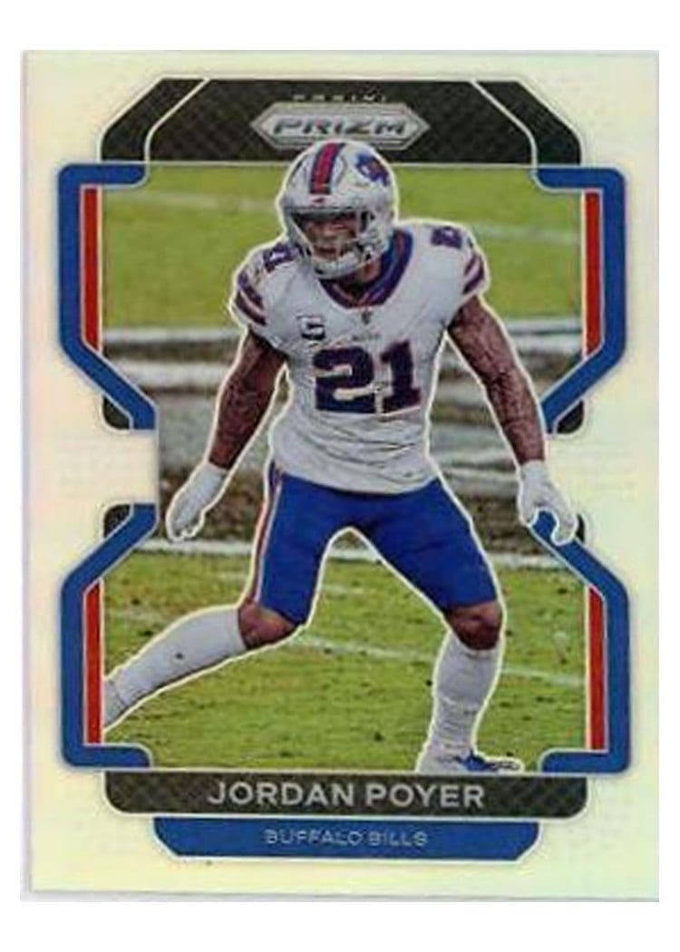2021 Panini Prizm Base Set Jordan Poyer #122 card